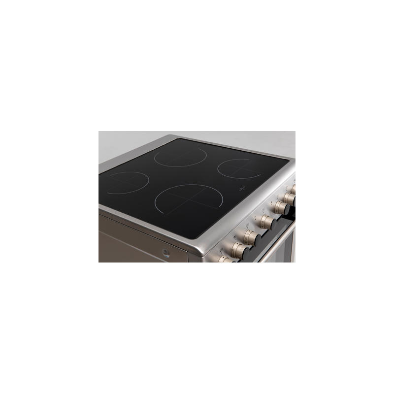Euro Appliances Ev600Eesx 60Cm Stainless Steel Electric Freestanding Oven/Stove Stove