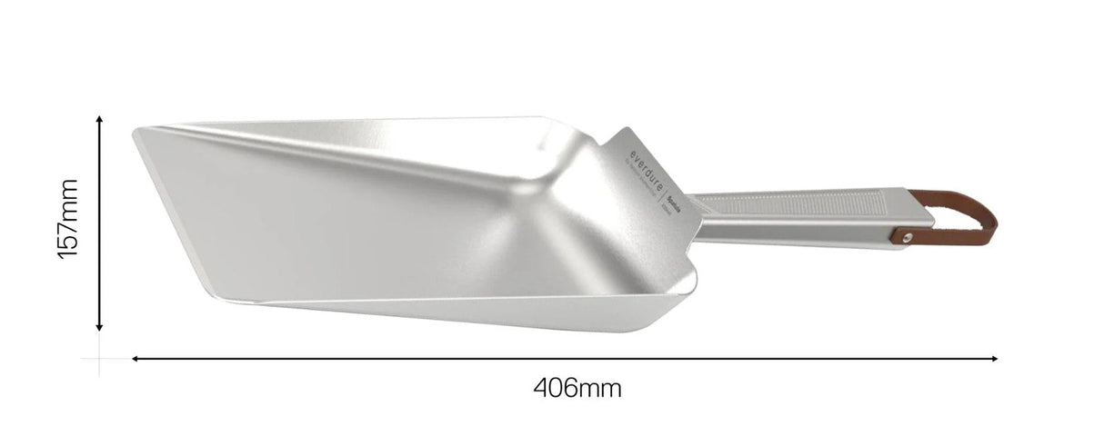 Everdure HBCSHOVPDQ Heston Quantum Steel Range Charcoal Shovel
