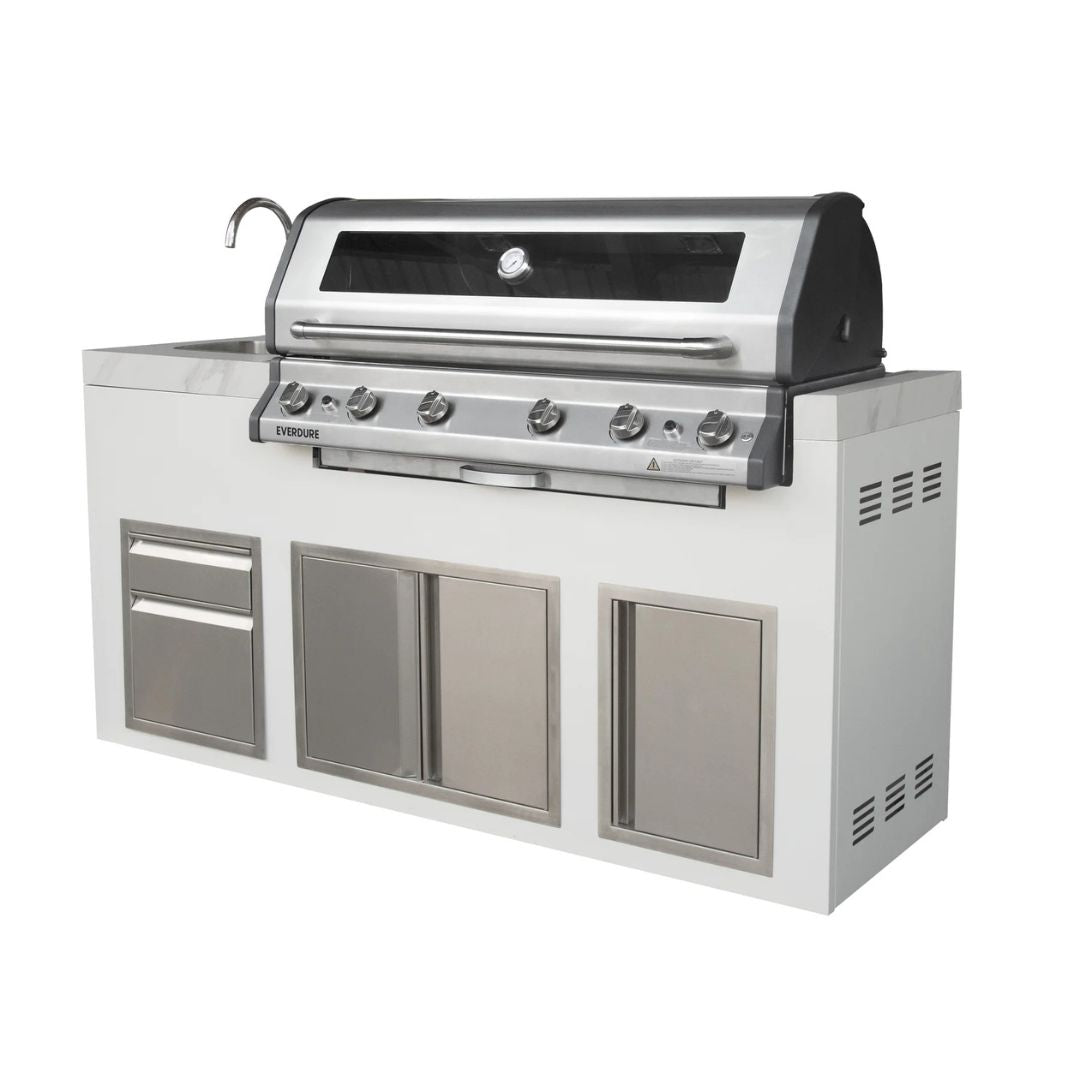 Everdure BBQ NBNGC-17 6 Burner Stainless Steel Natural Gas Built-In