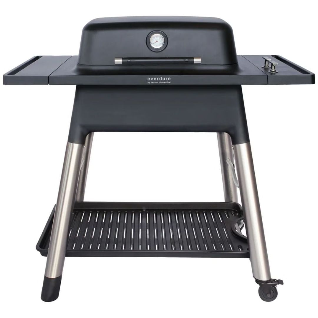 Everdure HBG2B Force Gas BBQ with Stand, Black