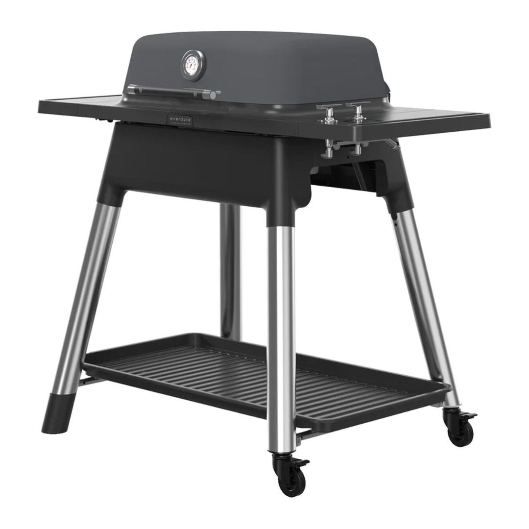 Everdure HBG2B Force Gas BBQ with Stand, Black