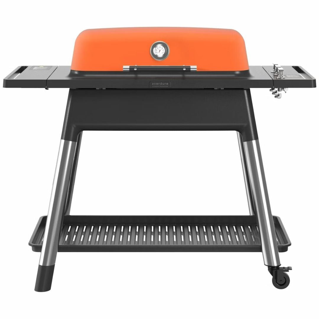 Everdure E3G1OA Furnace Gas BBQ with Stand, Orange
