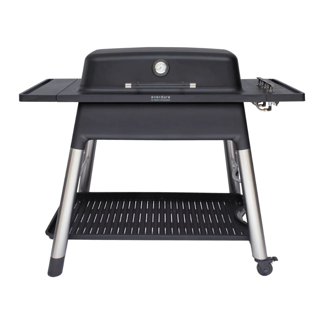 Everdure HBG3B Furnace Gas BBQ with Stand, Black