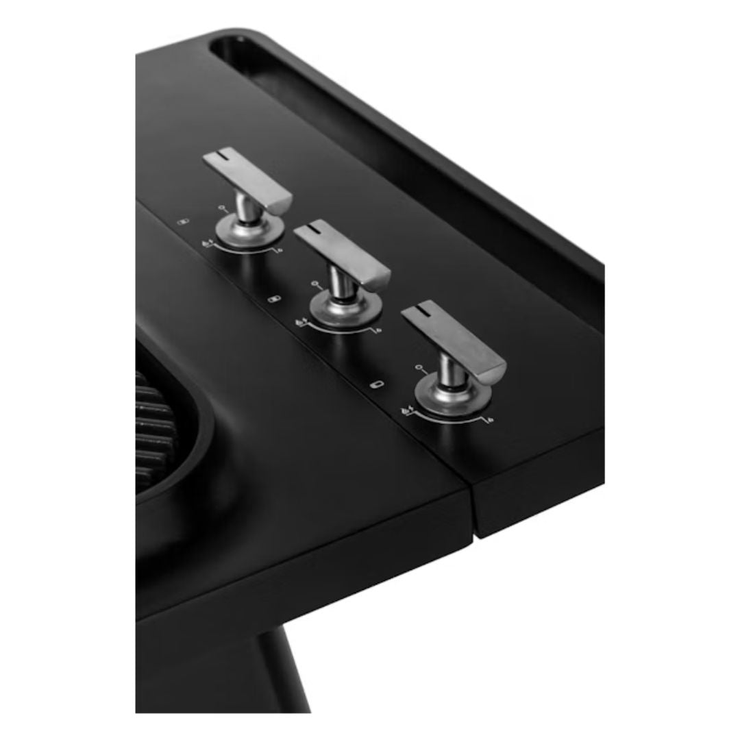 Everdure HBG3B Furnace Gas BBQ with Stand, Black