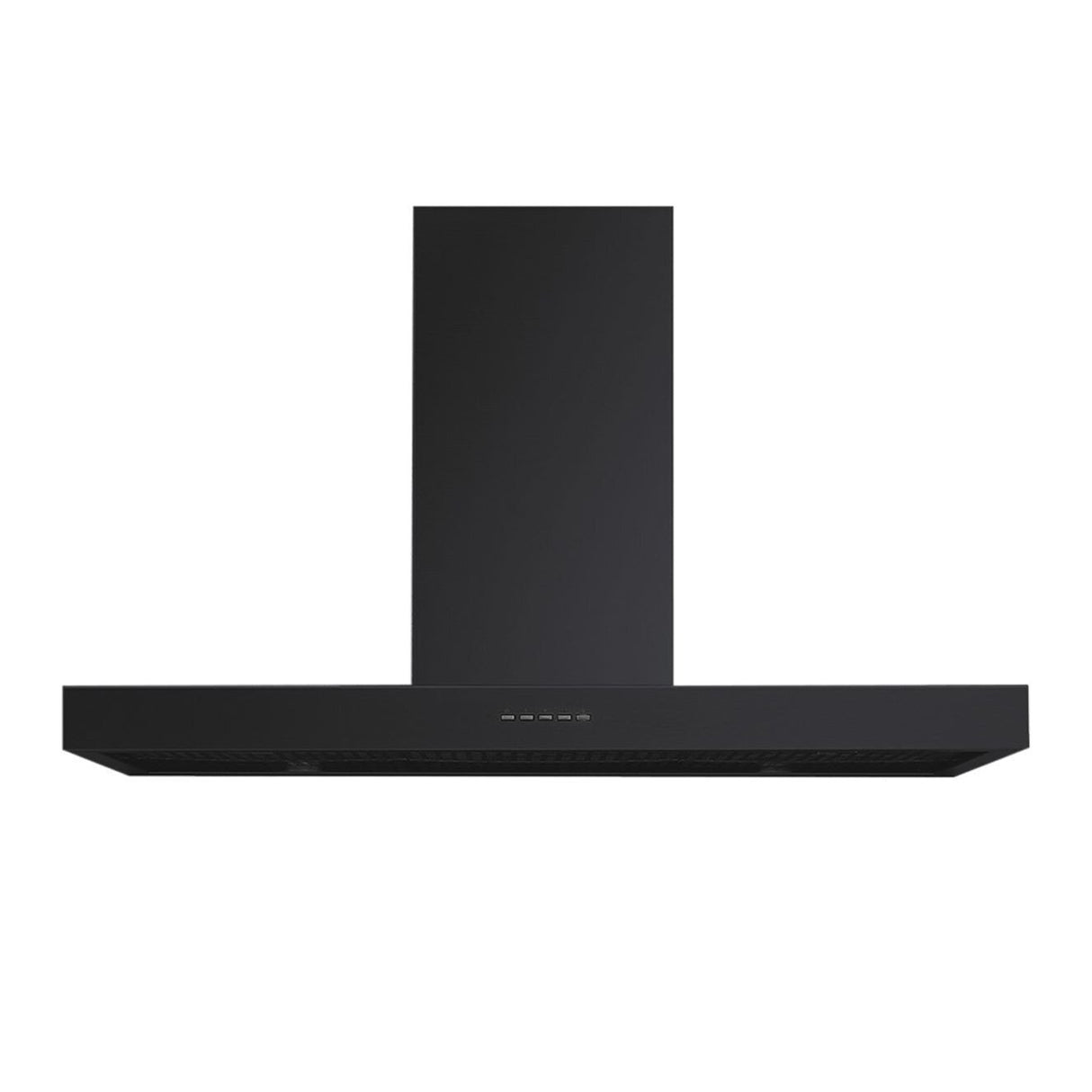 Falmec F7PB90B1 Plane Black 90cm Island Canopy, Matte Black, 800m3