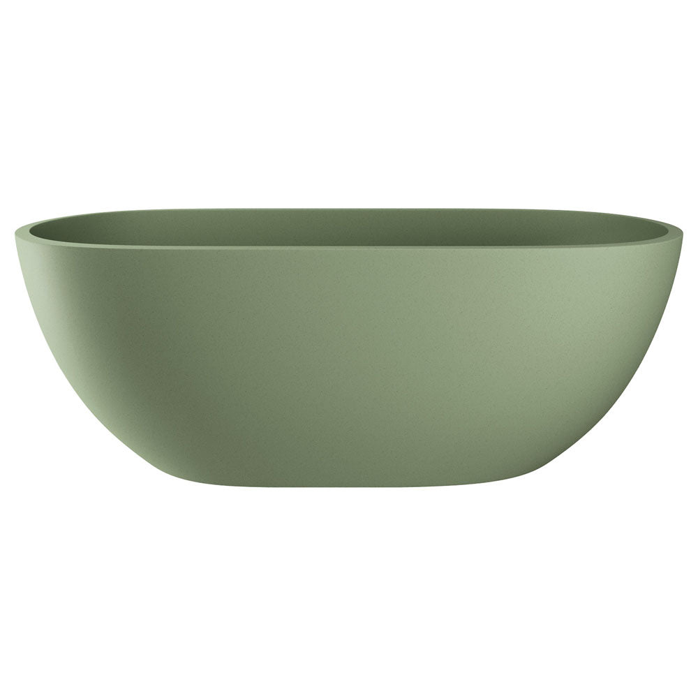 Fienza FC12SG Jada Concrete Bath, Sage