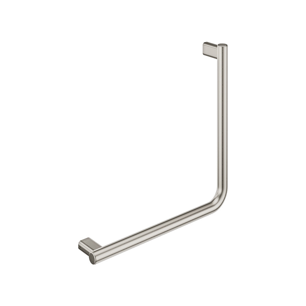 Fienza FC4545BN 90° Care Slimline Ambulant Care Hand Grab Rail, Brushed Nickel