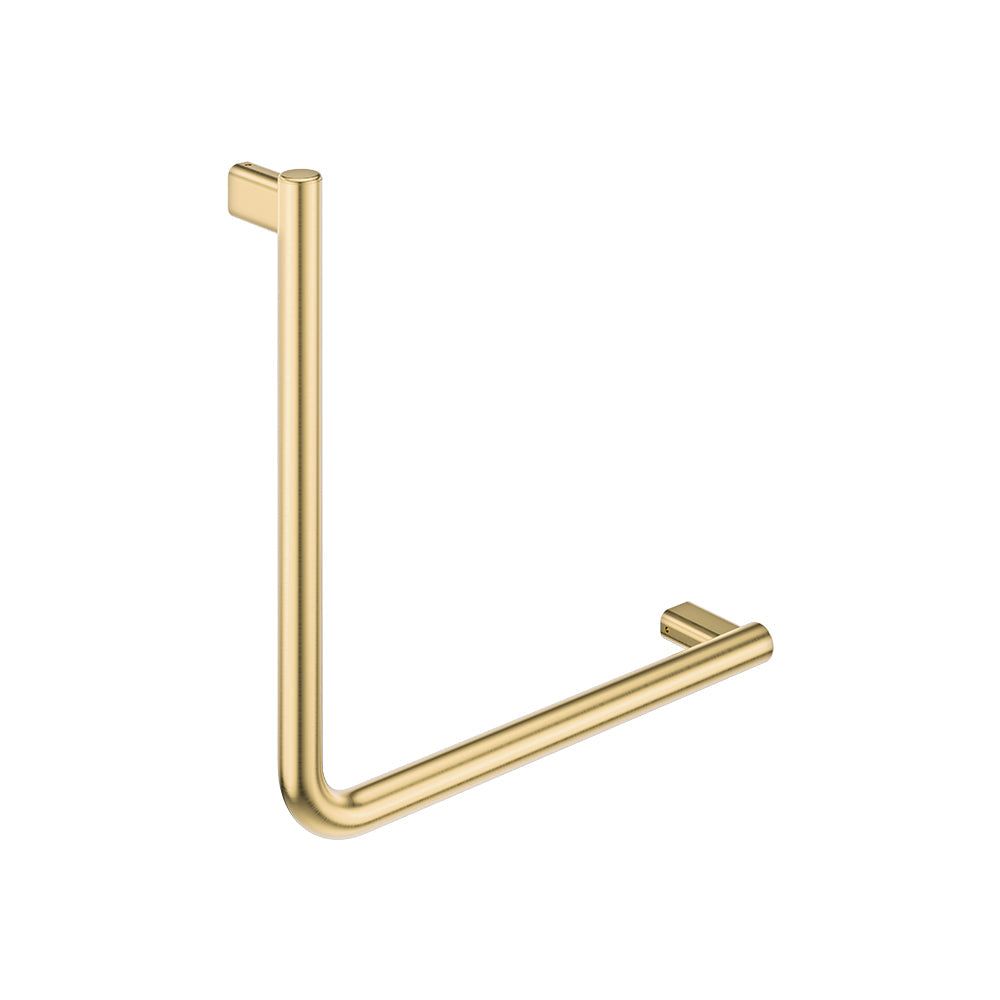 Fienza FC4545UB 90° Care Slimline Ambulant Care Hand Grab Rail, Urban Brass