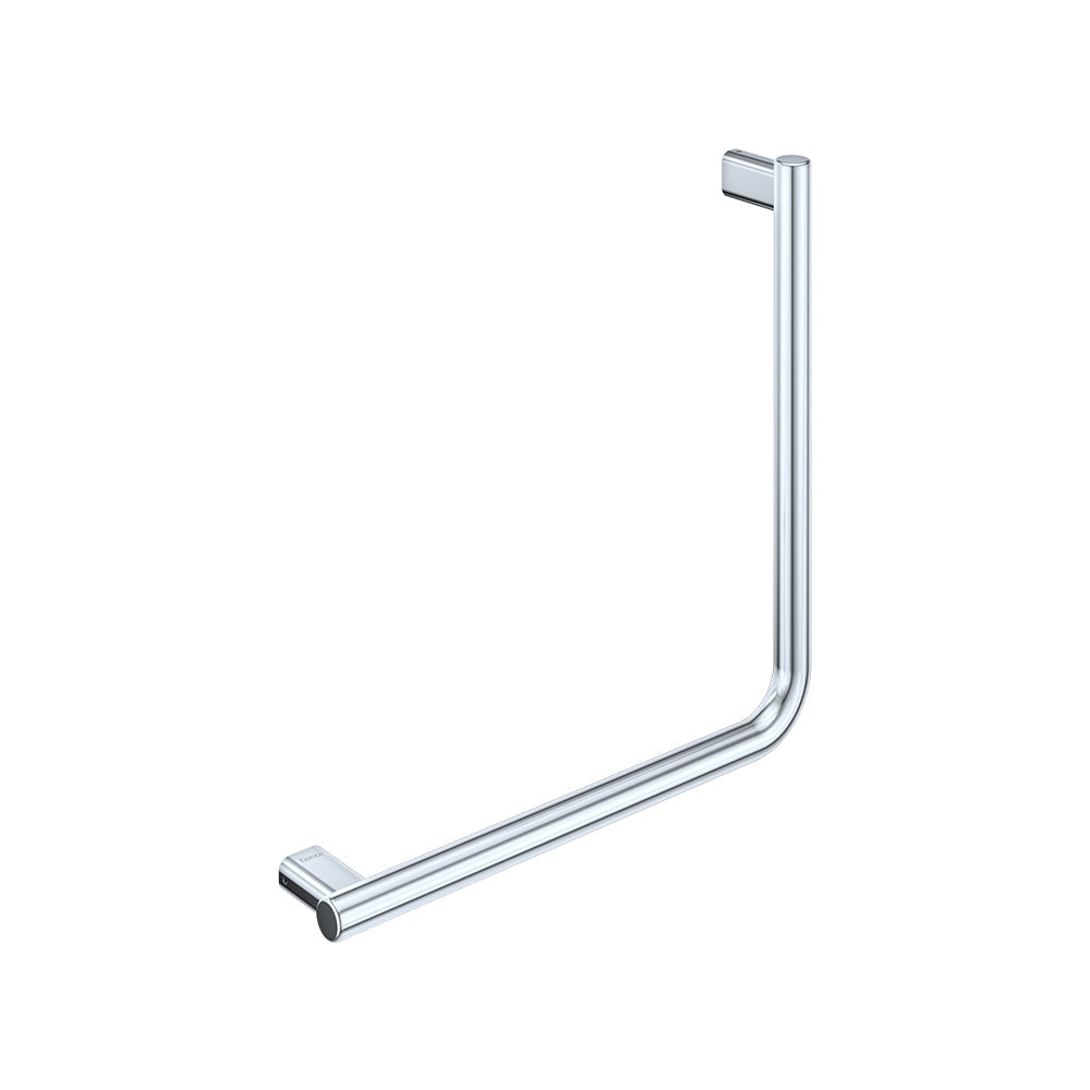 Fienza FC4545 90° Care Slimline Ambulant Care Hand Grab Rail, Stainless Steel
