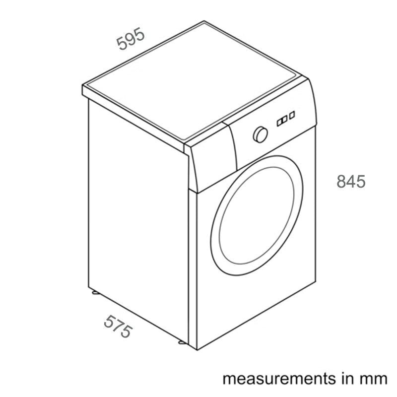 Whirlpool FDLR70210 7kg Front Load Washing Machine