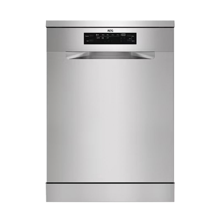 AEG FFB51600ZM 60cm Freestanding Dishwasher, Stainless Steel - AEG Factory Seconds