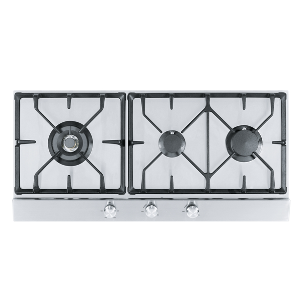 Franke FIG903S1N 3 Burner Natural Gas Stainless Steel Cooktop