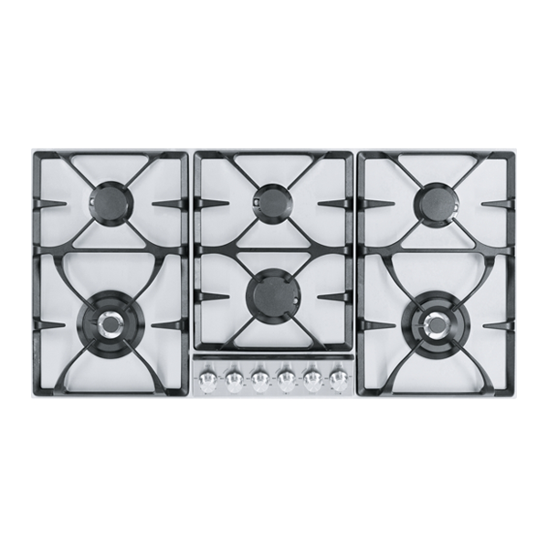 Franke FIG906S1N 98.5cm 6 Burner Stainless Steel Natural Gas Cooktop