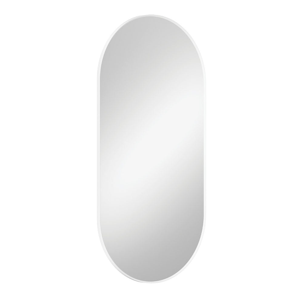 Fienza FMP60120W Empire Matte White Framed Mirror, 600 x 1200mm