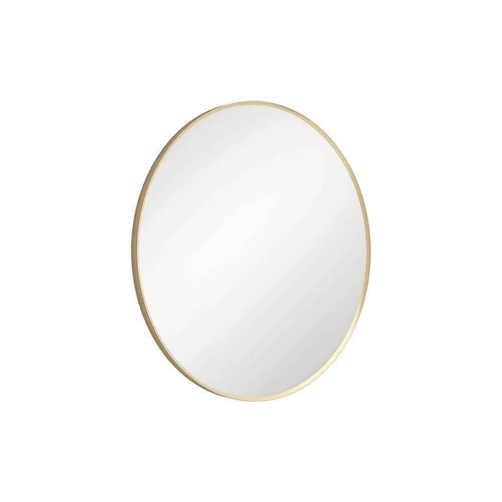 Fienza FMR60UB Urban Brass Framed Mirror, 600mm