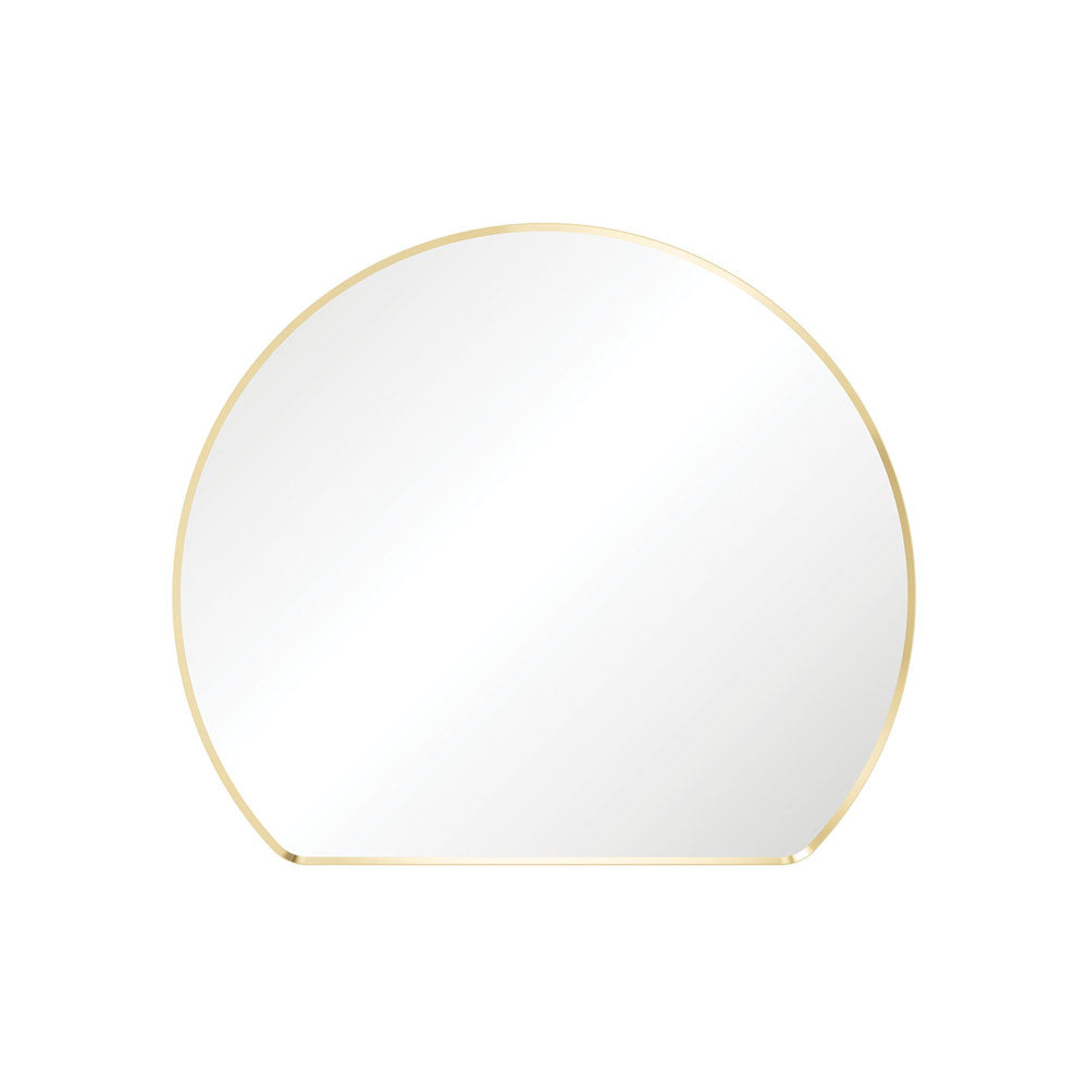 Fienza FMSR80UB Sunrise Urban Brass Round Framed Mirror, 800 x 690