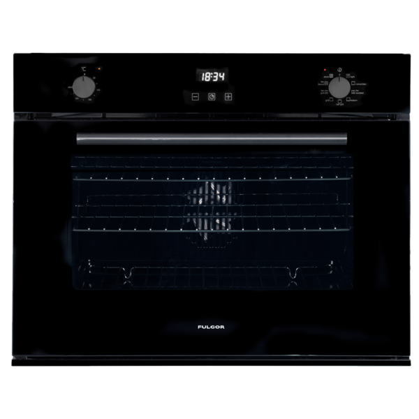Fulgor FO759BV 75cm Built-In Electric Oven, Black Glass