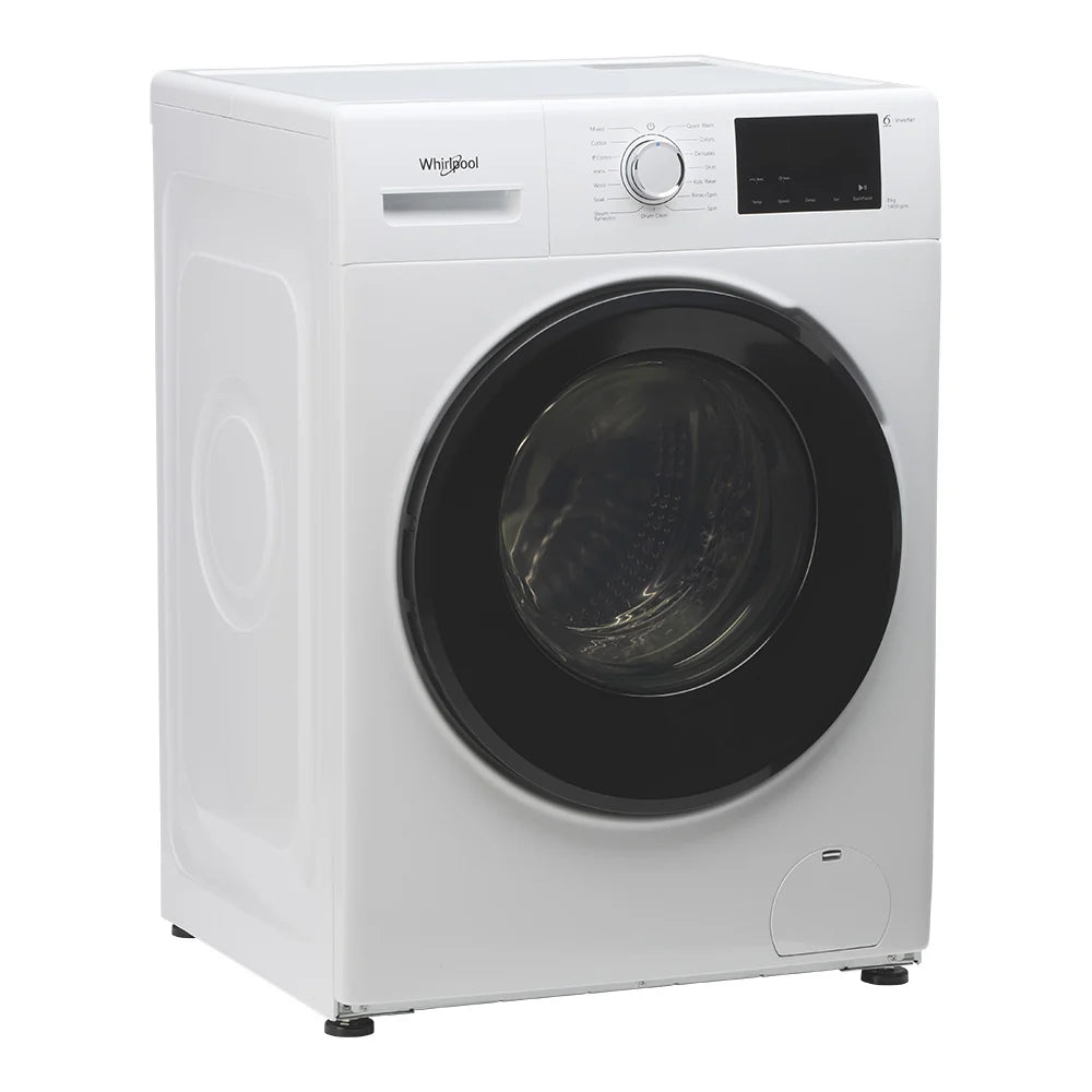 Whirlpool FWRB8012IW 8kg Front Load Washing Machine - Ex Demo