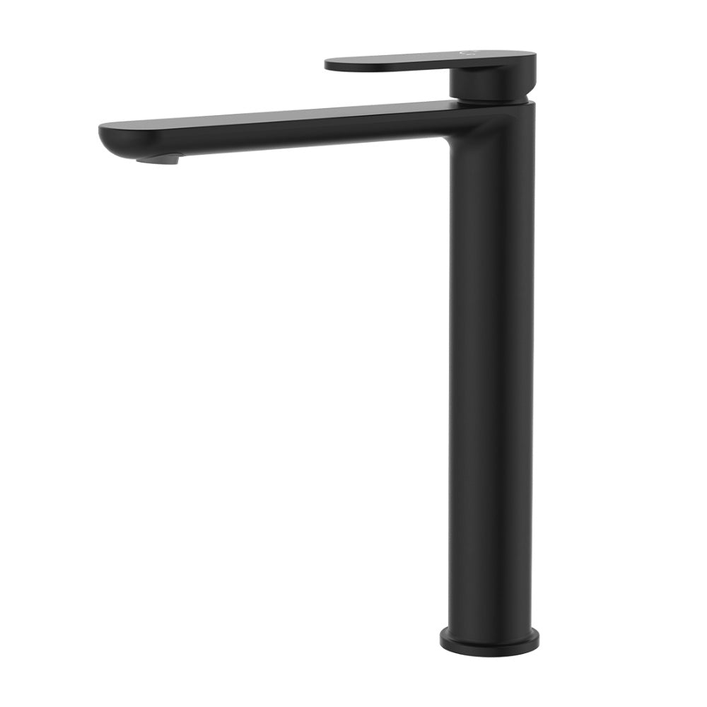 Fienza 234107B-LF Empire Slim Tall Basin Mixer, Cold Start, Lead Free, Matte Black
