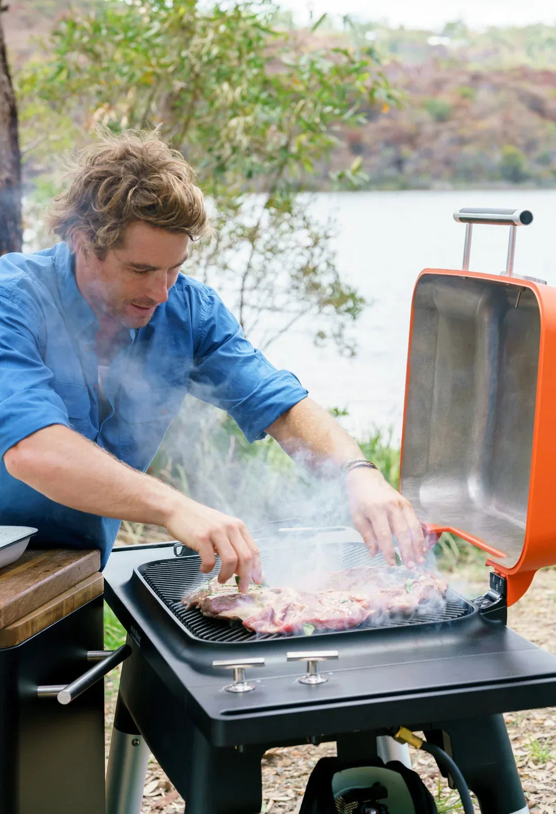 Everdure E2G1OA FORCE 2B Gas BBQ - Orange