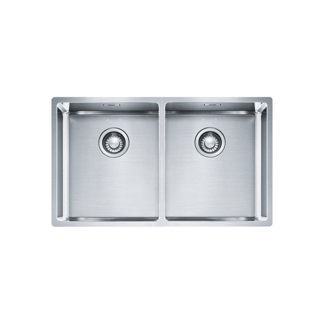 Franke Bolero Double Bowl Sink, Stainless Steel BOX220-36