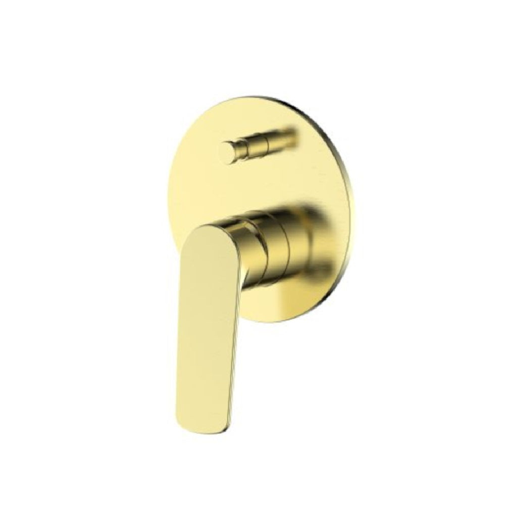 Greens Novi Shower Mixer with Diverter, PVD Brushed Brass, 24203590BB