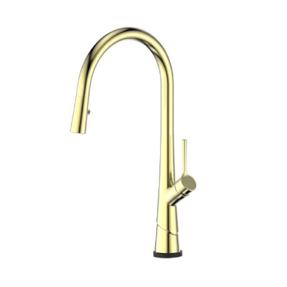 Greens Lustro Kontact™ Pull-Down Sink Mixer, PVD Brushed Brass, LF19580254BB