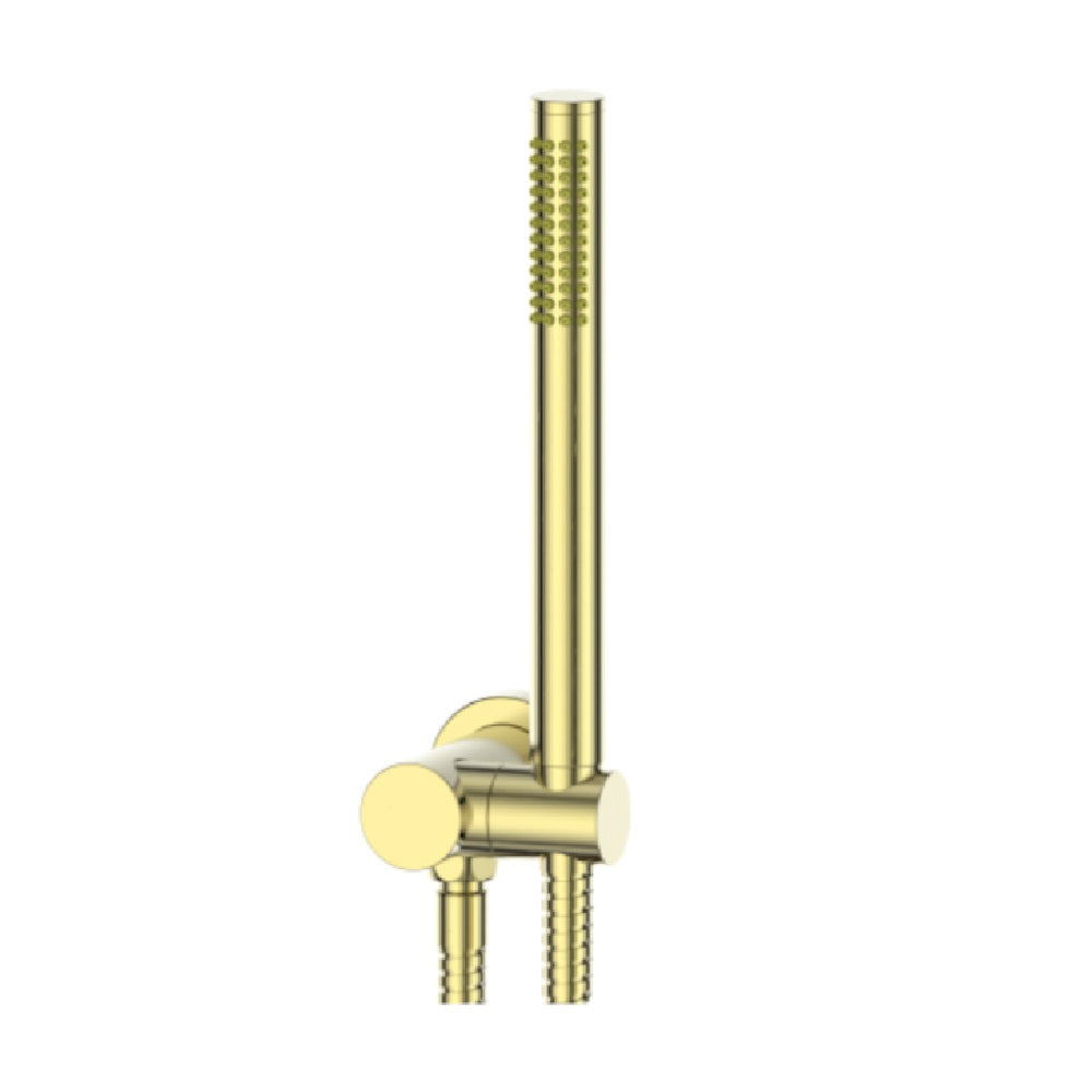 Greens Rocco Pin Hand Shower, PVD Brushed Brass, 90405122BB