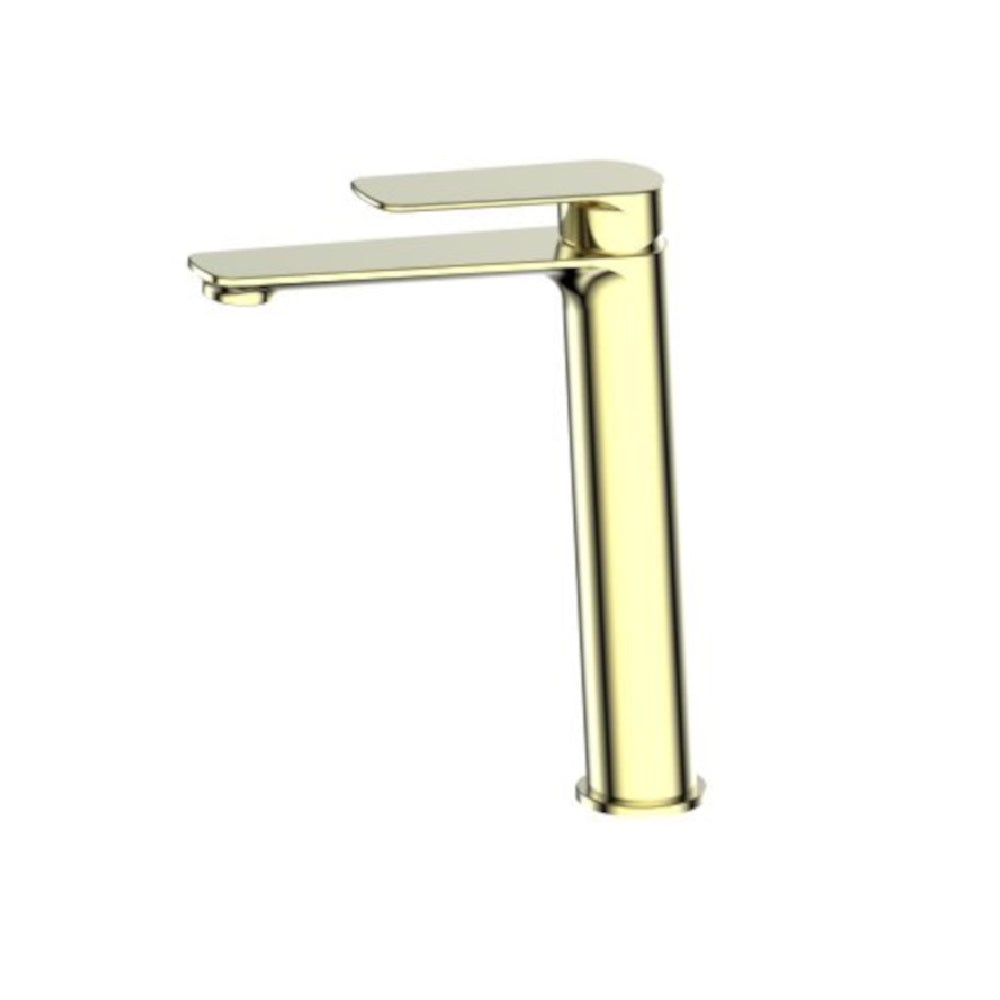 Greens Novi Basin Mixer Tall, PVD Brushed Brass, LF24203556BB