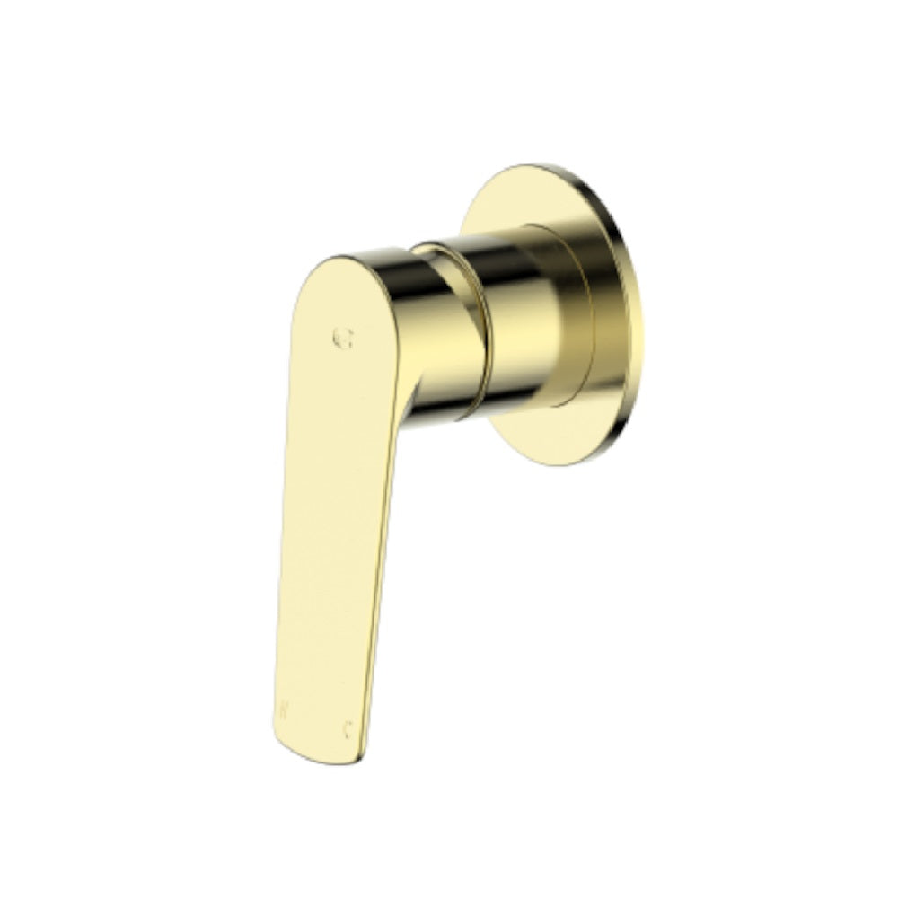 Greens Novi Shower Mixer, PVD Brushed Brass, LF24203580BB