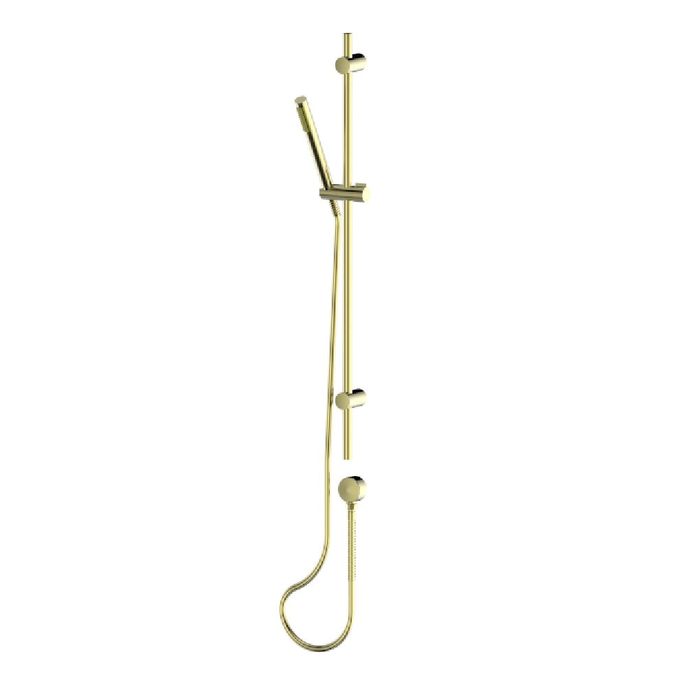 Greens Rocco Pin Rail Shower, PVD Brushed Brass, 528100BB