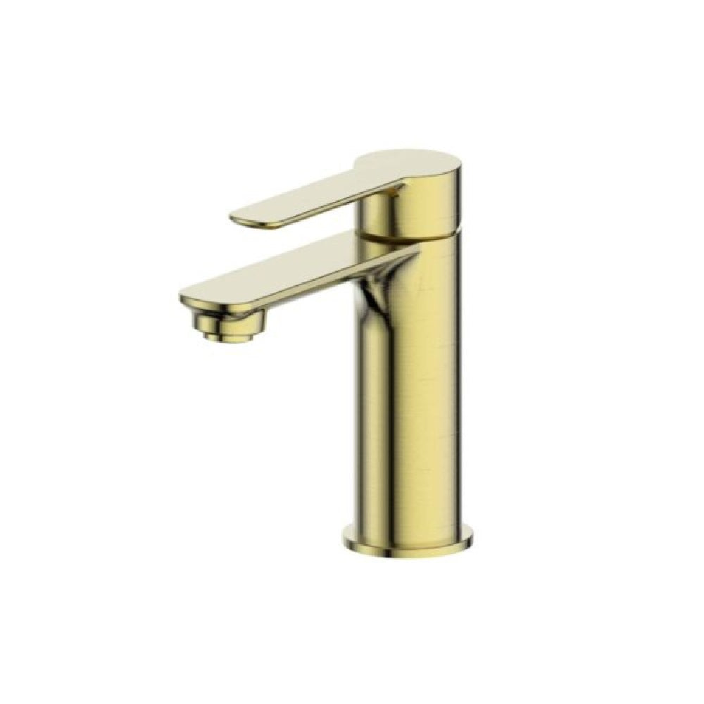 Greens Astro Ii Basin Mixer, PVD Brushed Brass, LF251380BB