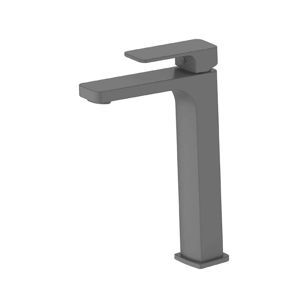 Greens Swept Tower Basin Mixer, PVD Gunmetal, 18602569