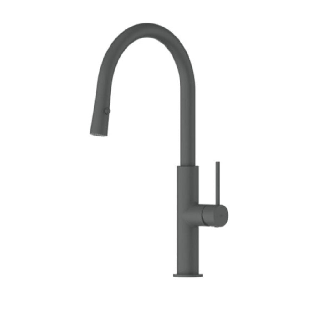 Greens Maci Pull Down Sink Mixer, PVD Gunmetal, LF21202542GM