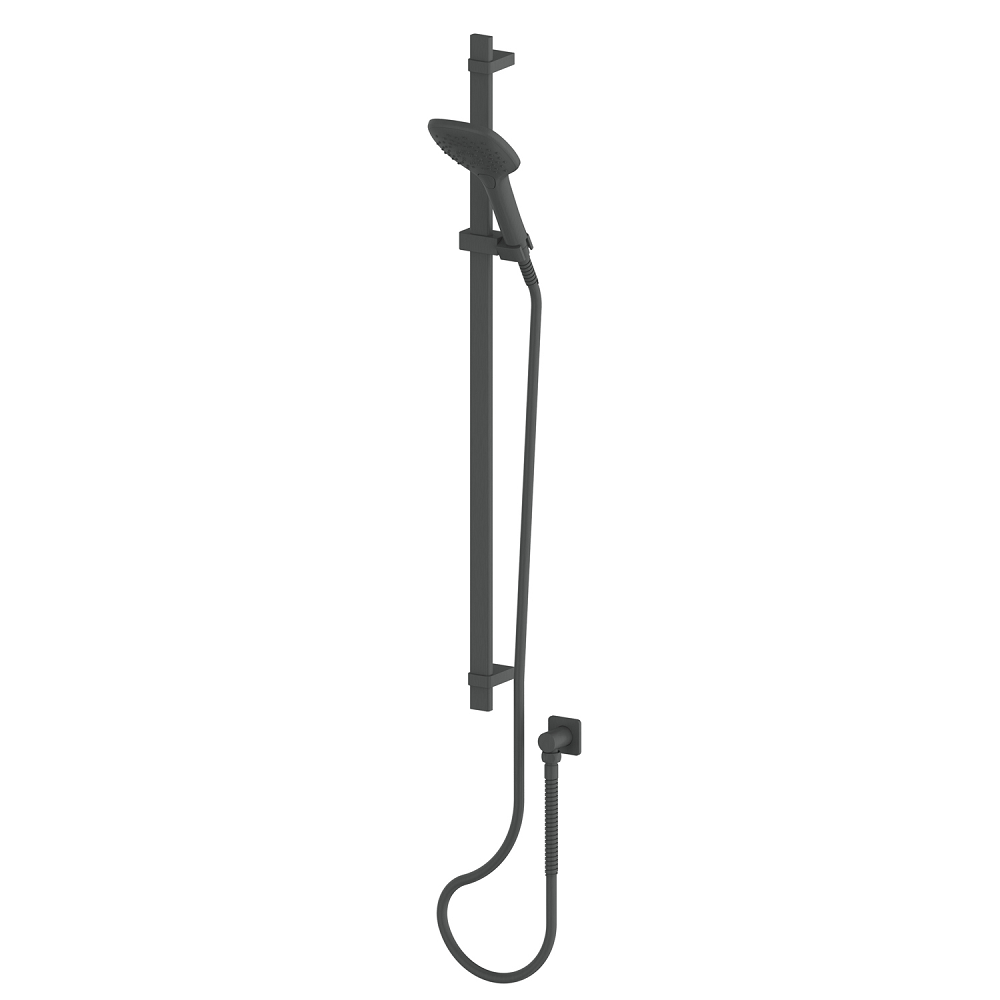 Greens Skyla Airflo Rail Shower, PVD Gunmetal, 186000GM