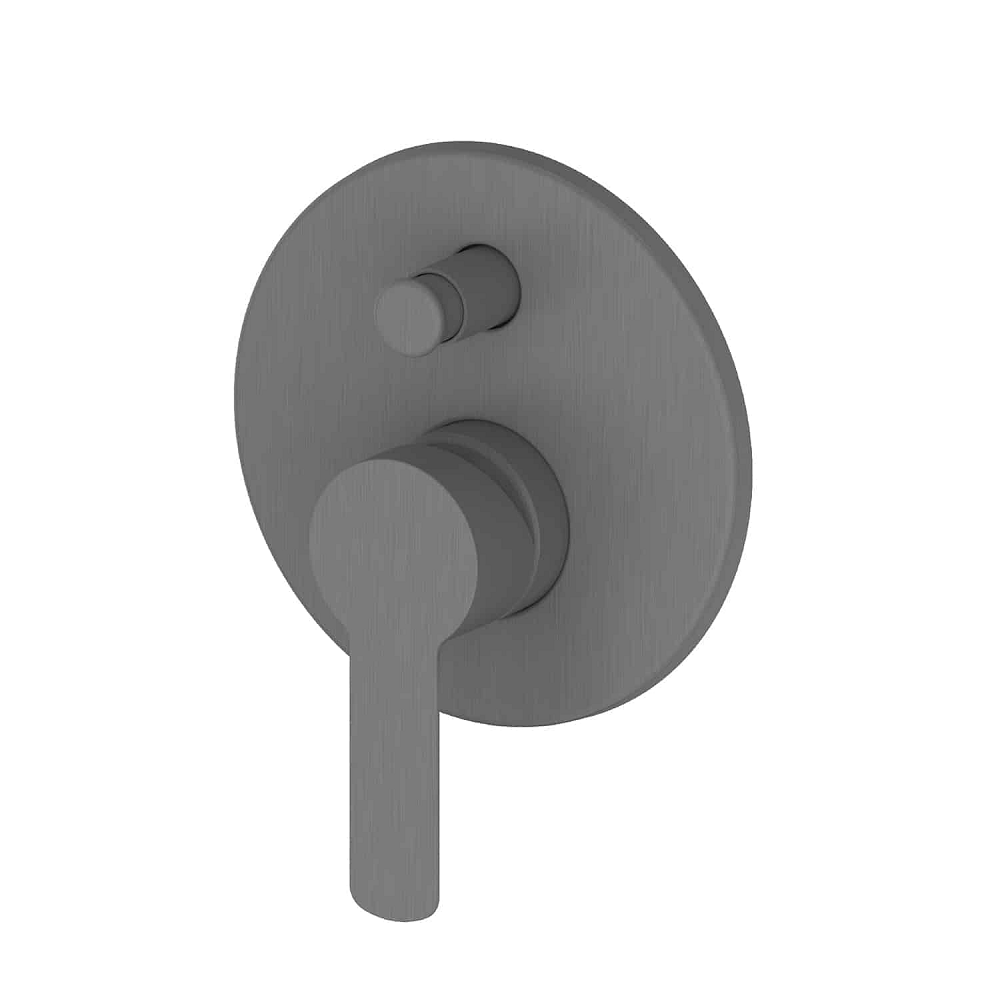 Greens Astro Ii Shower Diverter Mixer, PVD Gunmetal, 253490GM