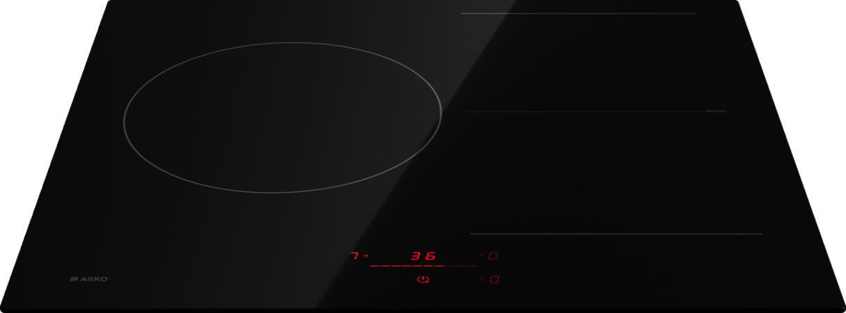 ASKO 60cm 3 Zone Bridge Induction Cooktop HI2632FBG1 - ASKO Seconds Discount