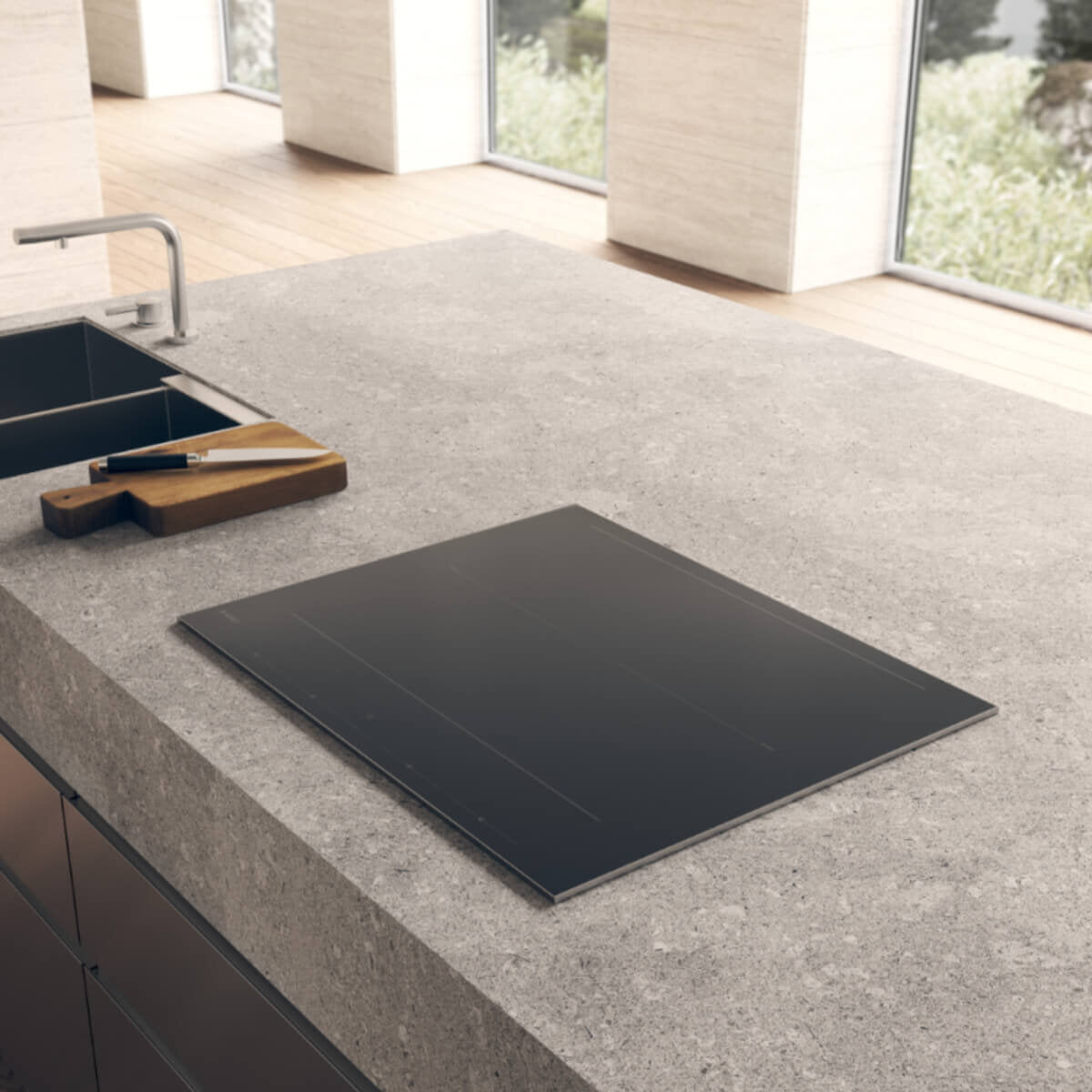 ASKO 64cm 4 Zone Induction Cooktop HID654GC - Factory Seconds