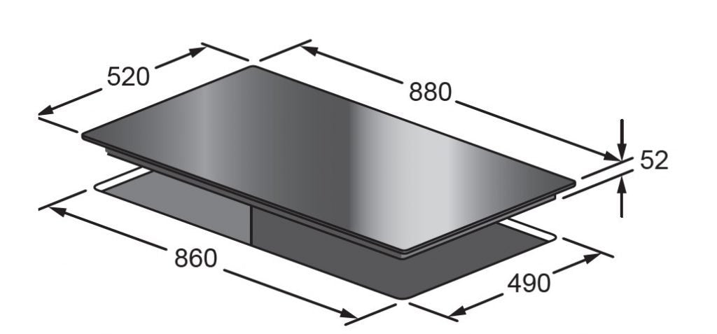 Kleenmaid ICT9031 90cm Induction Cooktop
