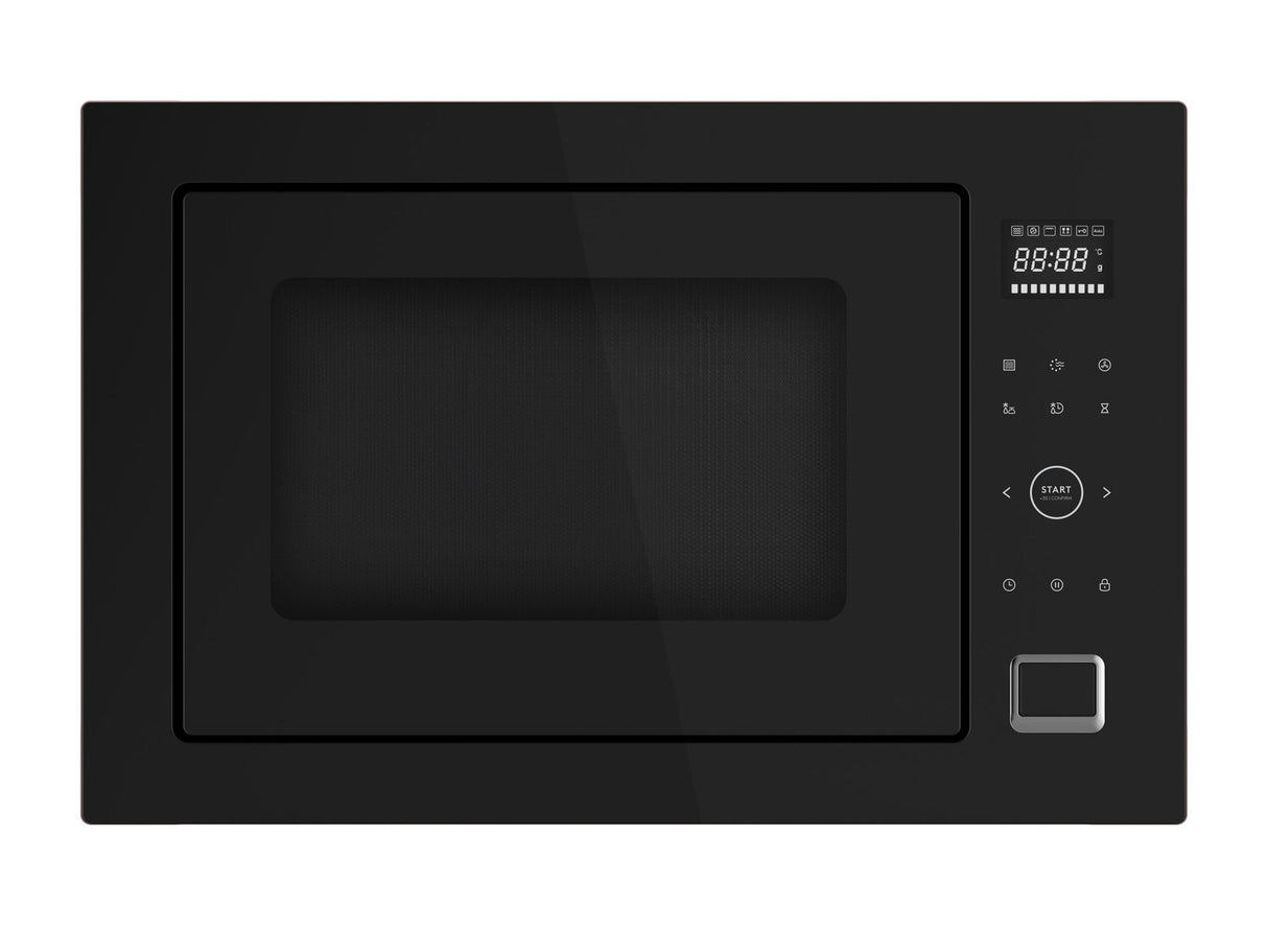 Inalto IMC34BF 34L Built-In Black Glass Convection Microwave