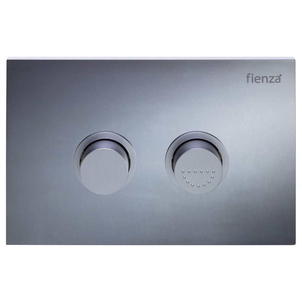 R&T JB05C Raised Care Flush Buttons, Chrome