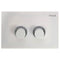 R&T JB05W Raised Care Flush Buttons, Gloss White - Special Order