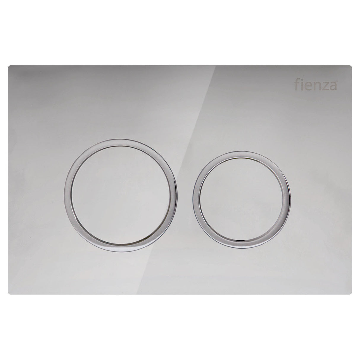 R&T JB11-C Round Button Flush Plate, Chrome