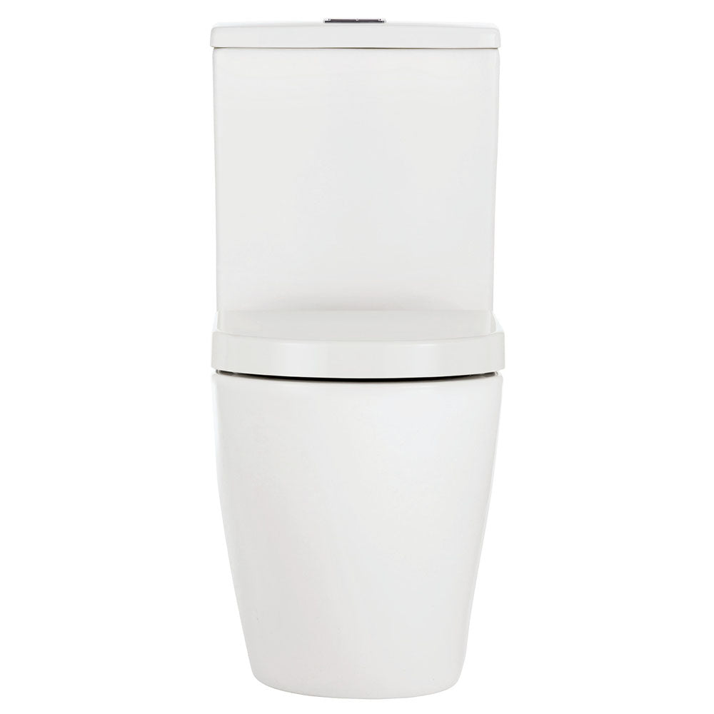Fienza K002MWB Koko S Trap 160-230mm Toilet Suite, Matte White