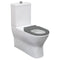 Fienza K013GA Delta Care Back to Wall Toilet Suite, S Trap 90-280mm, Grey Seat