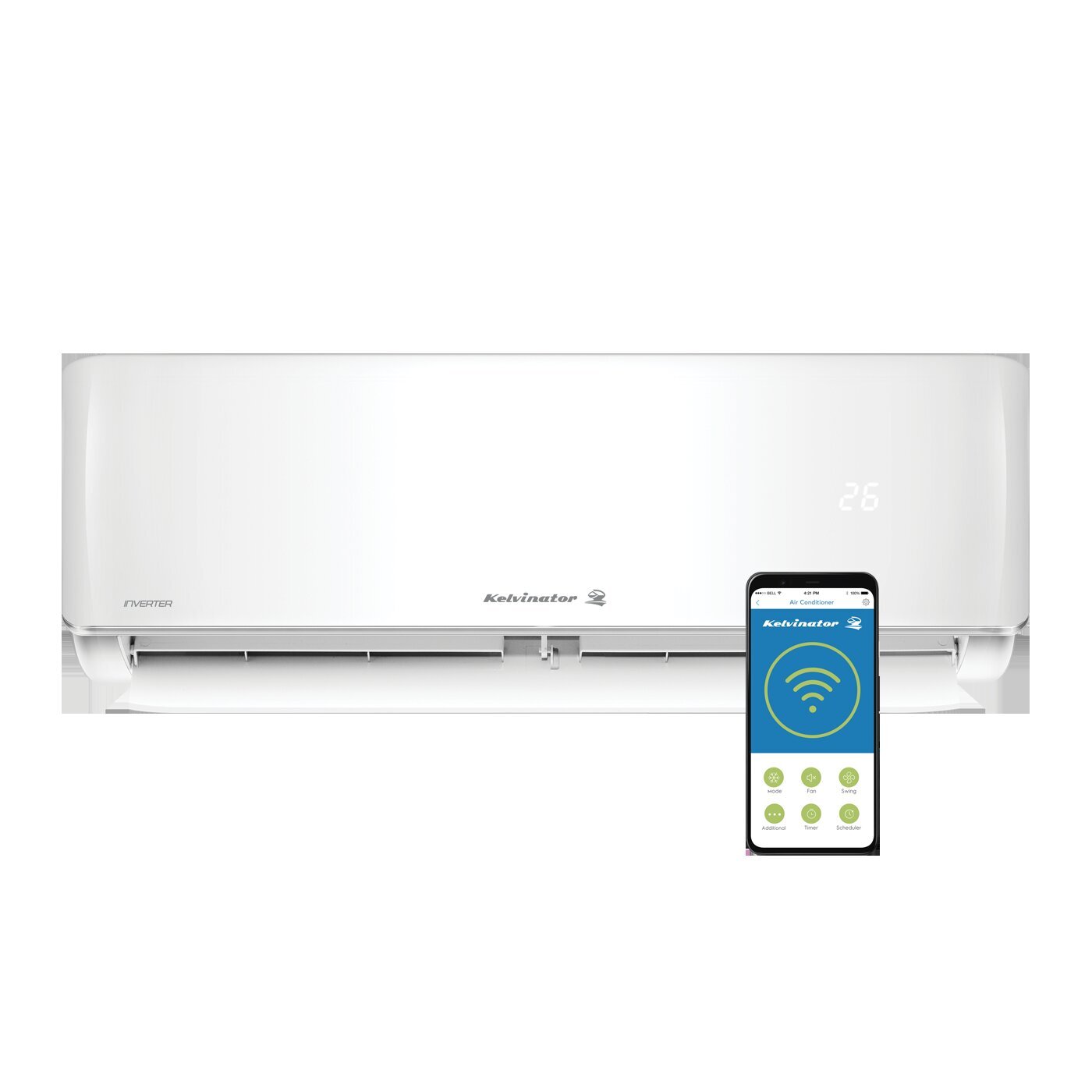 Kelvinator KSD71HWJ 7.1kW Split System Reverse Cycle Inverter Air Conditioner