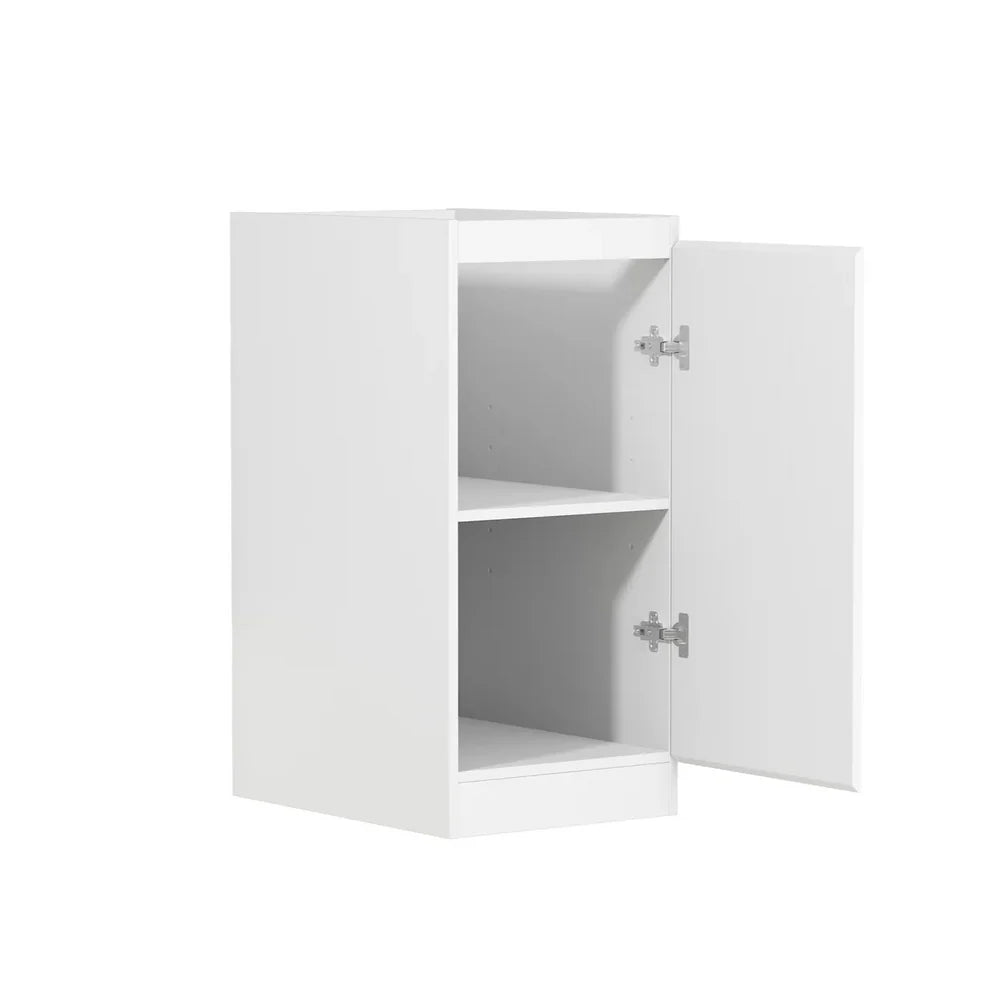 Otti LA-BOH400W Hampshire Laundry Base Cabinet, 415mm, White