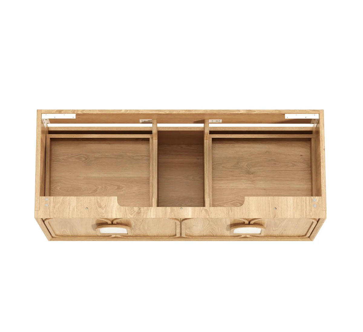 Otti Laguna Mark II Wall Hung Vanity, Woodland Oak