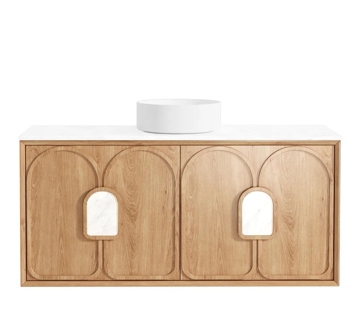 Otti Laguna Mark II Wall Hung Vanity, Woodland Oak