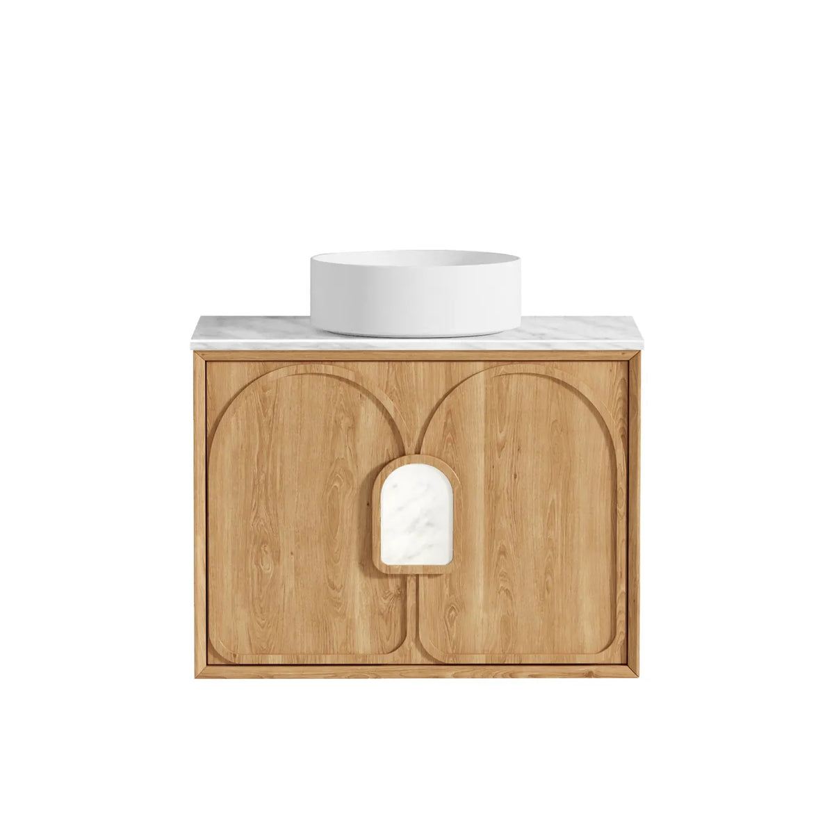 Otti Laguna Mark II Wall Hung Vanity, Woodland Oak